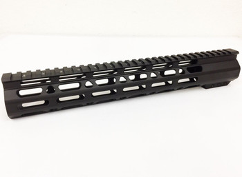 12.5" Ultra-Light Super Slim MLok Handguard Free Float AR15 223 5.56 - Clamp on style 12.5" Ultra-Light Super Slim MLok Handguard Free Float AR15 223 5.56 - Clamp on style