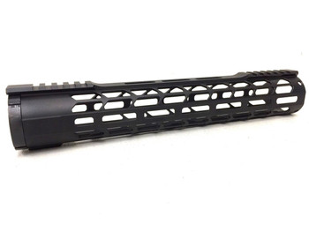 12.5" MLOK Handguard One Piece Free Float AR15 223 5.56, AR15 Handguard 12.5" MLOK Handguard One Piece Free Float AR15 223 5.56, AR15 Handguard