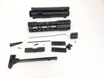 Upper kit 7" Slim Keymod Handguard Free Float +upper receiver+gas tube+gas Block AR15 223 5.56 Upper kit 7" Slim Keymod Handguard Free Float +upper receiver+gas tube+gas Block AR15 223 5.56
