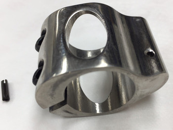 Gas Block .75" Gas Block Low profile Clamp-on STAINLESS STEEL Gas Block (.75 gas block) Gas Block .75" Gas Block Low profile Clamp-on STAINLESS STEEL Gas Block (.75 gas block)