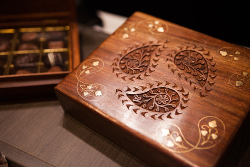 Timber Paisley Box - 16pc $69.00 Timber Paisley Box - 16pc $69.00