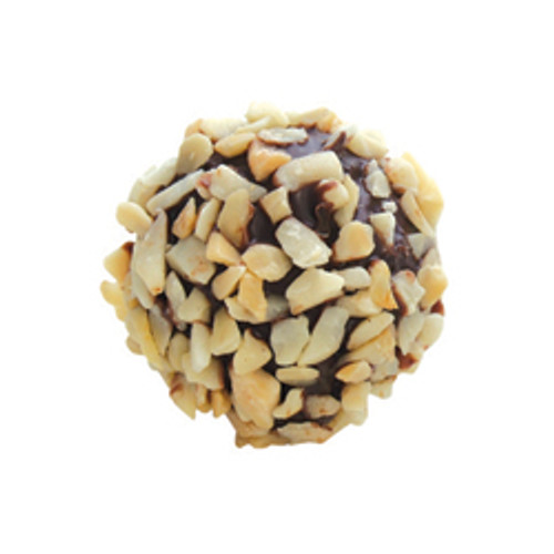 MACADAMIA VANILLA TRUFFLE Ganache rolled in Australian macadamia nut pieces MACADAMIA VANILLA TRUFFLE Ganache rolled in Australian macadamia nut pieces