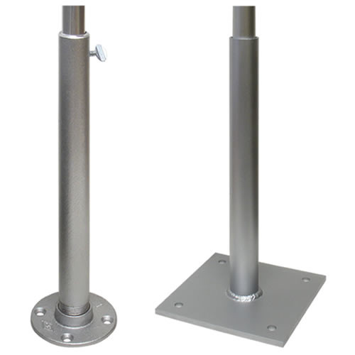 Sidewalk or Deck Mount Flagpole Holder