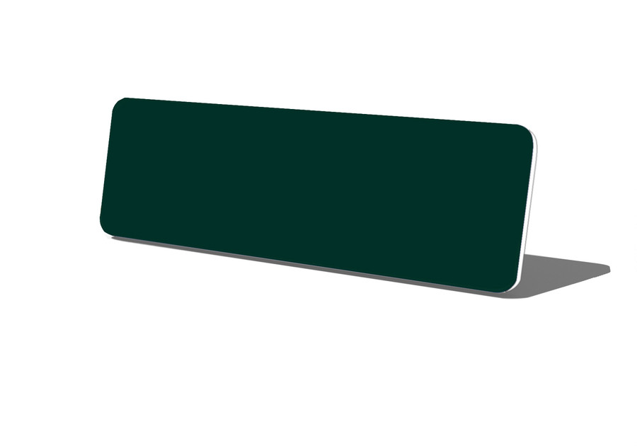 Trendy Blank Plastic Name Tags