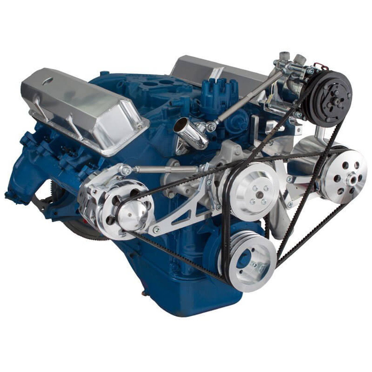 Ford 390 FE Engine VBelt Pulley System Ford Pump