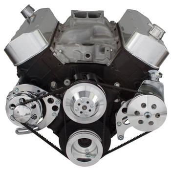 Chevy Big Block V-Belt System - Power Steering Chevy Big Block V-Belt System - Power Steering