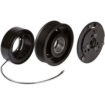 Sanden Style AC Compressor Clutch with 8 Rib Pulley Sanden Style AC Compressor Clutch with 8 Rib Pulley