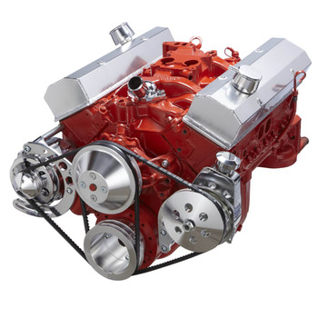 Chevy Small Block Engine Accessories | V-Belt Pulley Systems