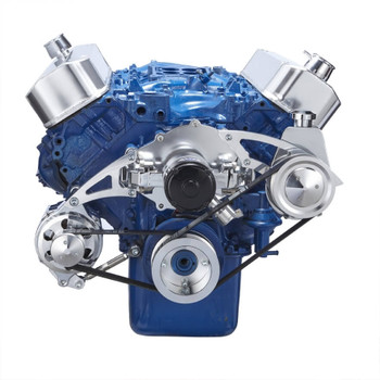 Ford 460 Serpentine System - Power Steering & Alternator - Electric Water Pump Ford 460 Serpentine System - Power Steering & Alternator - Electric Water Pump