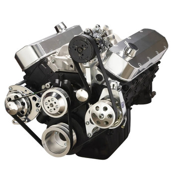 Chevy Big Block Serpentine Conversion Kit - AC & Power Steering Chevy Big Block Serpentine Conversion Kit - AC & Power Steering