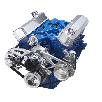 Ford 289-302-351W Serpentine Conversion Kit - with Meziere High Flow Electric Water Pump Ford 289-302-351W Serpentine Conversion Kit - with Meziere High Flow Electric Water Pump