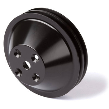Stealth Black Chevy Small Block Pulley Stealth Black Chevy Small Block Pulley