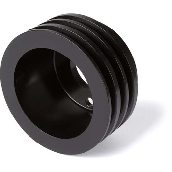 Stealth Black Big Block Chevy Crankshaft Pulley 3 Groove Stealth Black Big Block Chevy Crankshaft Pulley 3 Groove