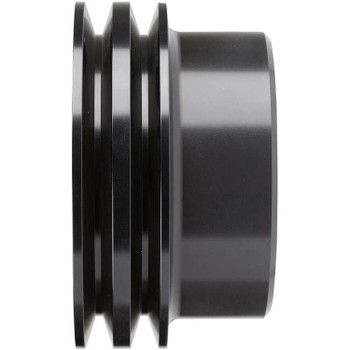 Stealth Black Big Block Chevy Crankshaft Pulley 2 Groove Stealth Black Big Block Chevy Crankshaft Pulley 2 Groove