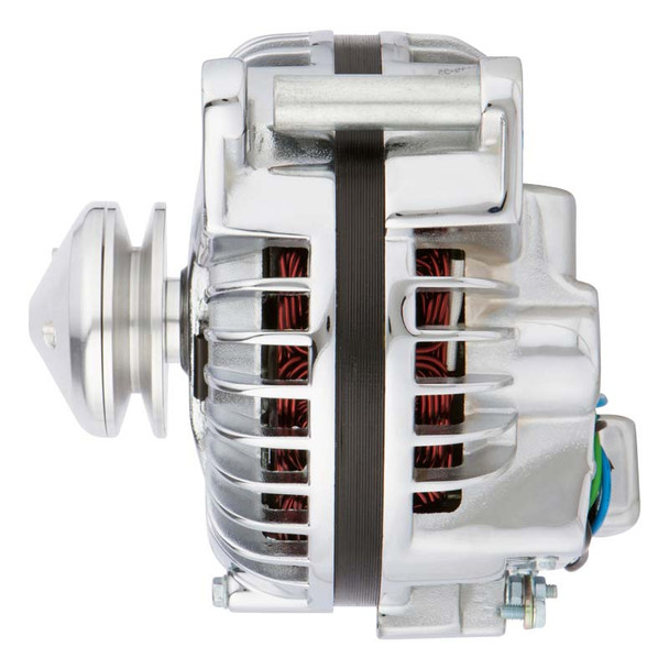 Chrysler 1 Wire Alternator, 100 Amp, Chrome