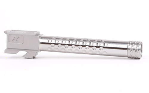ZEV BARREL FOR G19 DIMPLED STS THRDD ZEV BARREL FOR G19 DIMPLED STS THRDD