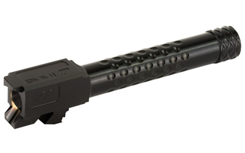 ZEV BARREL FOR G19 DIMPLED BLK THRDD ZEV BARREL FOR G19 DIMPLED BLK THRDD