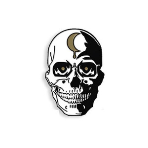 SKULL - BONE CHINA ENAMEL PIN