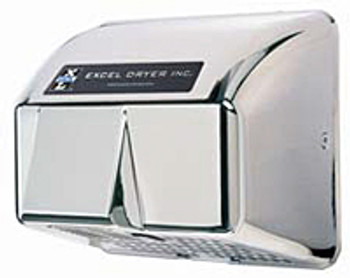 Excel Dryer Cast Hands Off HO-IC Automatic Chrome 120 Volt Hand Dryer Excel Dryer Cast Hands Off HO-IC Automatic Chrome 120 Volt Hand Dryer