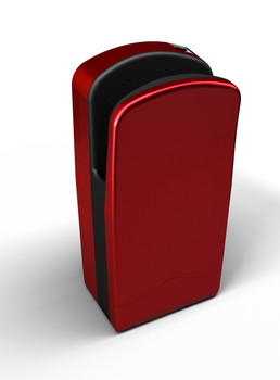 The Cherry Red Veltia V7 Hand Dryer The Cherry Red Veltia V7 Hand Dryer