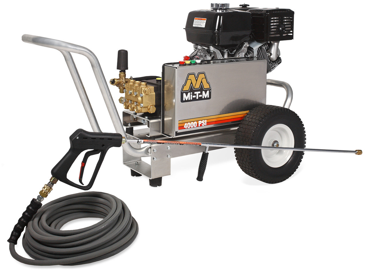 MiTM CBA Aluminum Pressure Washer, 4000 PSI, 4 GPM, CBA40041MGH