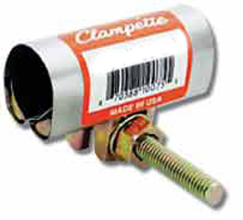 clampette 330 1112 4 ips x 12 wide iron pipe size patch clamp
