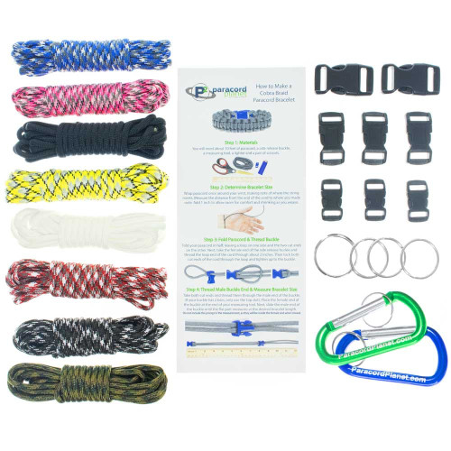 Colors Combo Kit - Paracord & Buckles