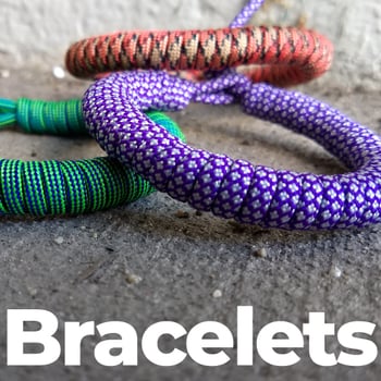 Survival Paracord Bracelets, Braided Parachute Bracelet, 1 Pcs - On Sale -  Bed Bath & Beyond - 37207052