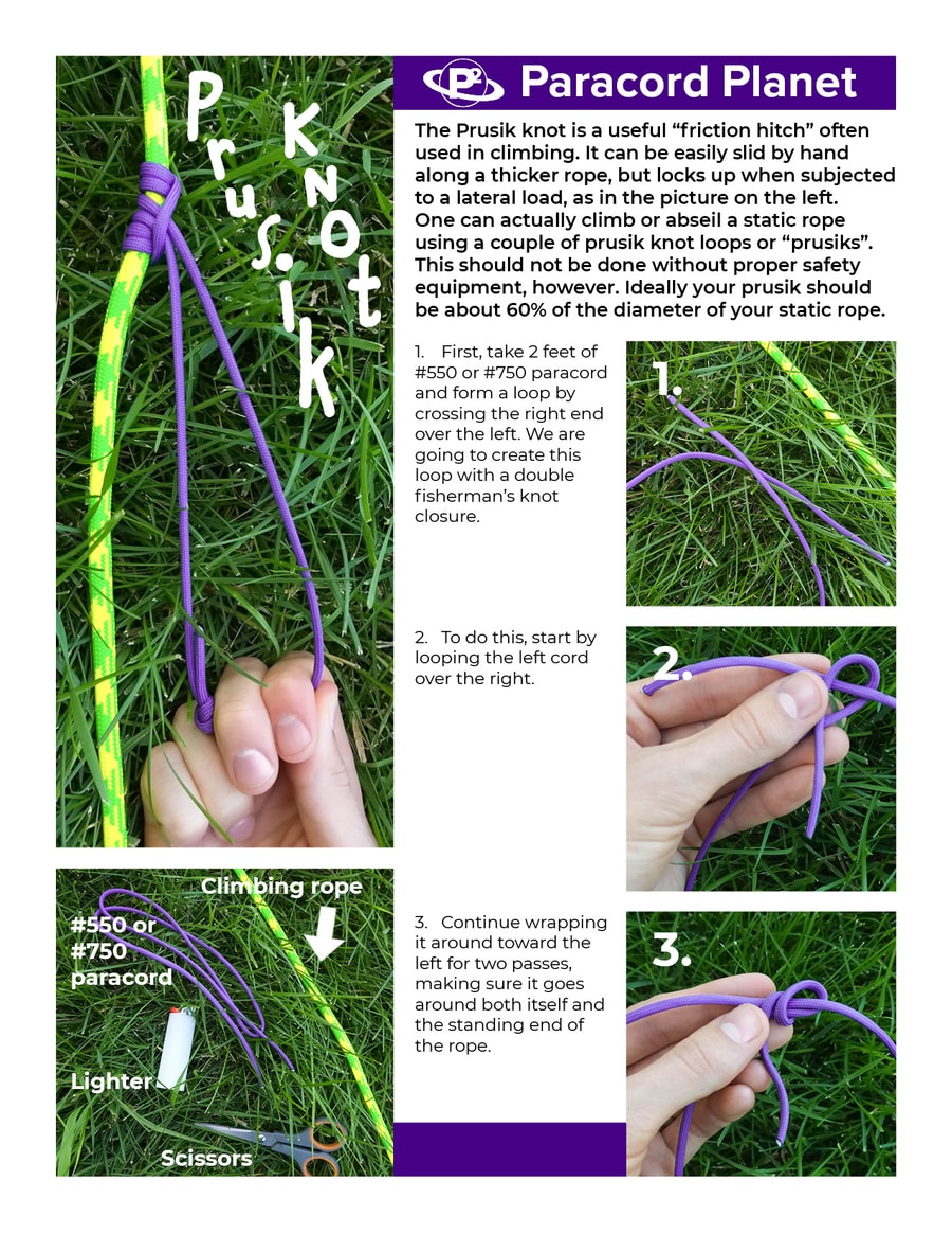 How to Master the Prusik Knot - Outdoor Camping Skills – onewindoutdoors