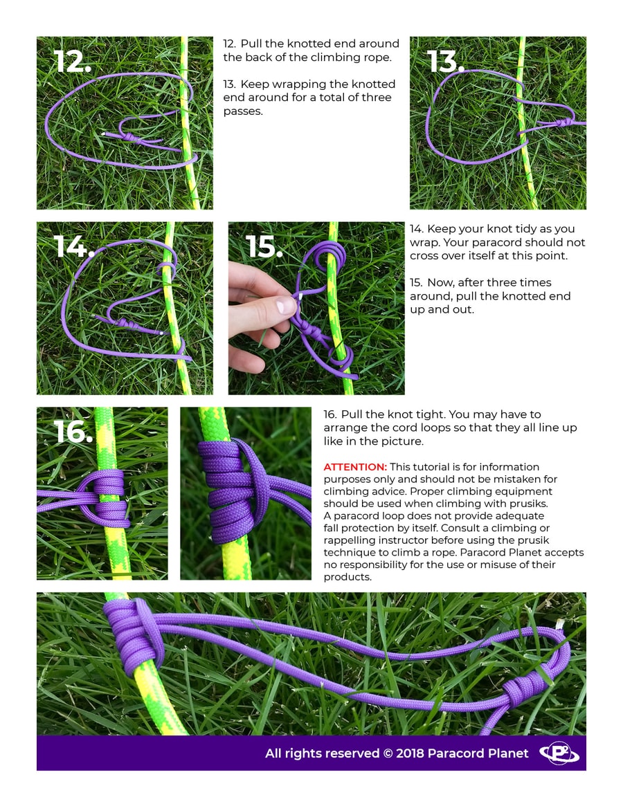 How Do I Tie A Saddle Hunting Prusik Knot? - Trophyline