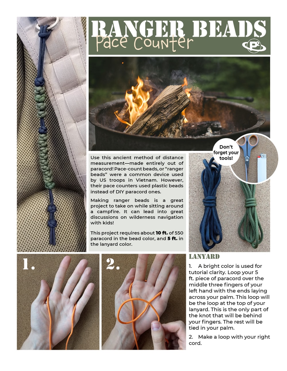 Survival - Tip - Real DIY Ranger/Pace Counting Beads