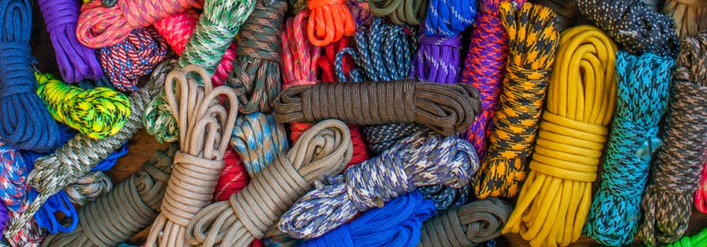 550 Paracord Hanks in the ParaCorner 550 Paracord Hanks