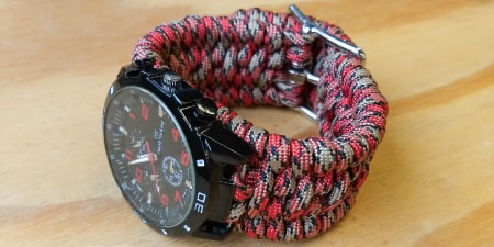paracord watchband