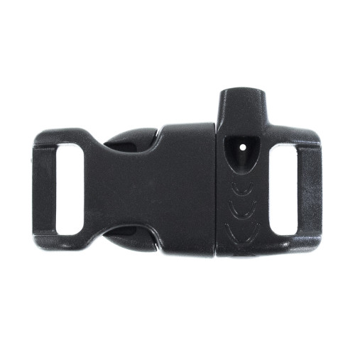 Whistle Buckle 1/2" Black