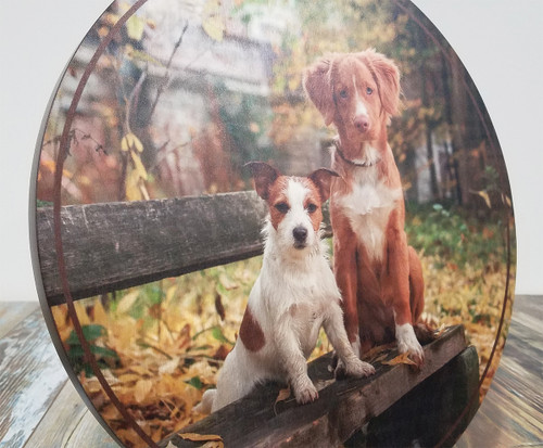 Wood photo print