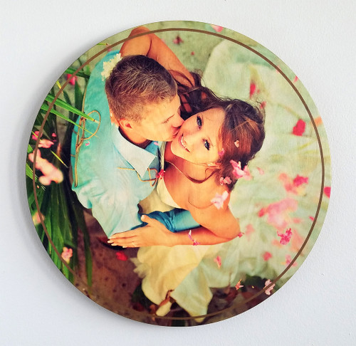 Print photos on wood