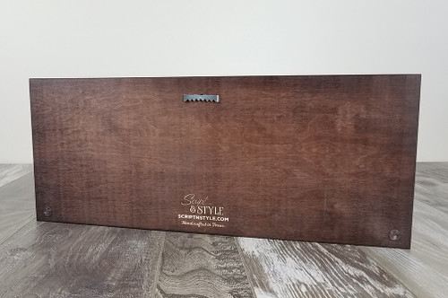 wood established sign