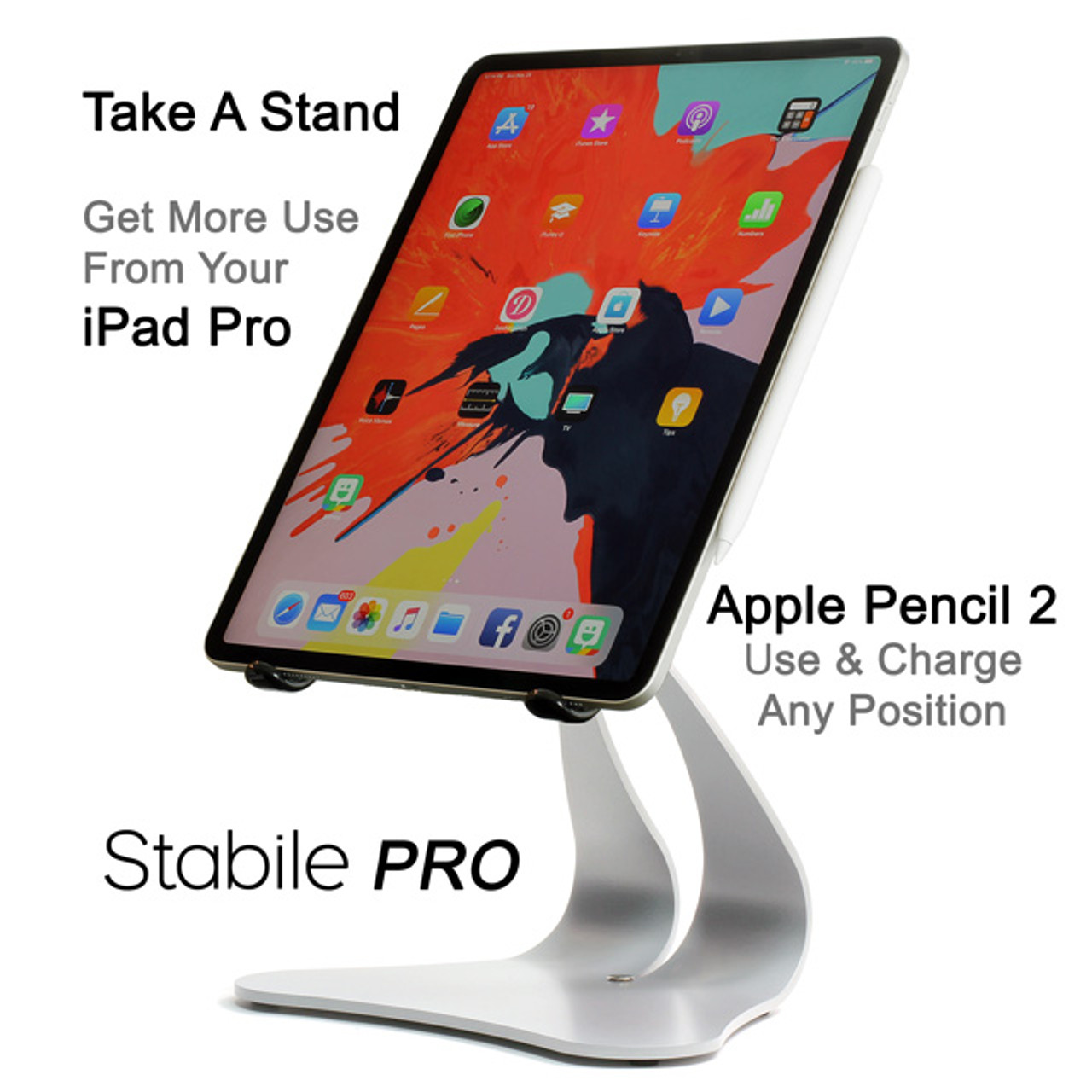 iPad Pro 12.9 (3g) & 11 Stands that work with Apple Pencil