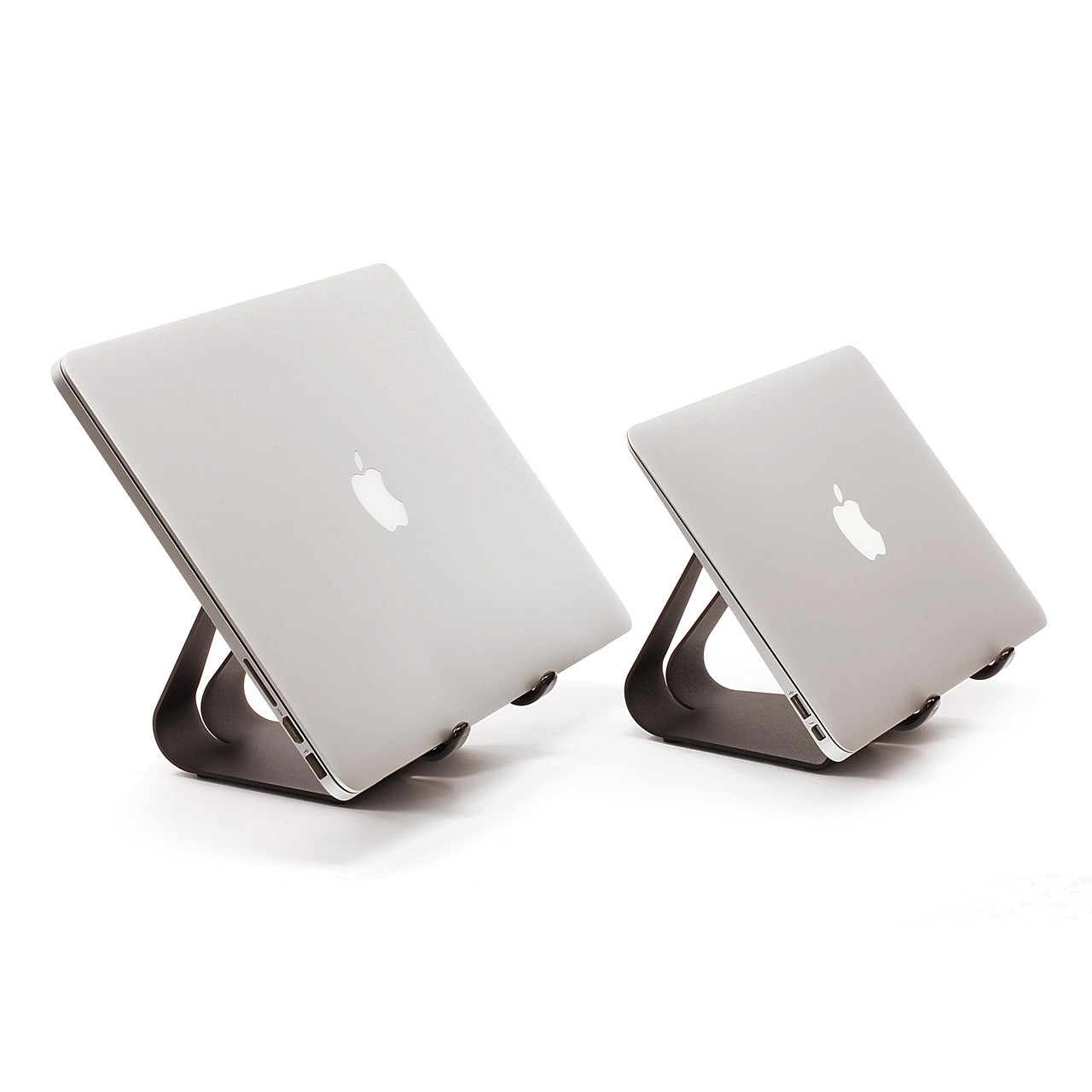 Laptop stand for external monitor use
