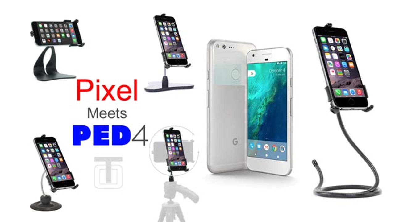 Pixel Phone Tripod Mount, Holder, Car Mount, & Stands