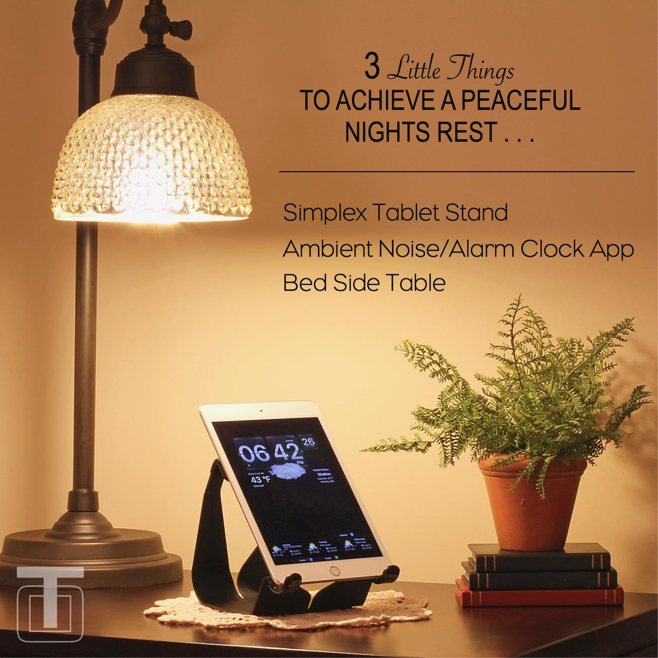 3 Tips To Achieve a Peaceful Nights Sleep with the Simplex Tablet Stand