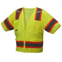 Pyramex Class 3 Two Tone Safety Vest RVZ3410 Pyramex Class 3 Two Tone Safety Vest RVZ3410