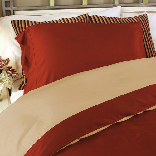 Bliss Villa Luxury 100% bamboo reversible duvet cover set. Colors come in 9 combinations and are available in 4 sizes. Color combos are; champagne-cayenne, champagne-ivory, chocolate-ivory, platinum-white, caribbean blue-champagne beige, honeydew-white, buttercup-cream ivory, silver sky-white and white on white. This twill weave has superior durability at 300 thread count. This duvet set also features an invisible zipper. Bliss Villa Luxury 100% bamboo reversible duvet cover set. Colors come in 9 combinations and are available in 4 sizes. Color combos are; champagne-cayenne, champagne-ivory, chocolate-ivory, platinum-white, caribbean blue-champagne beige, honeydew-white, buttercup-cream ivory, silver sky-white and white on white. This twill weave has superior durability at 300 thread count. This duvet set also features an invisible zipper.