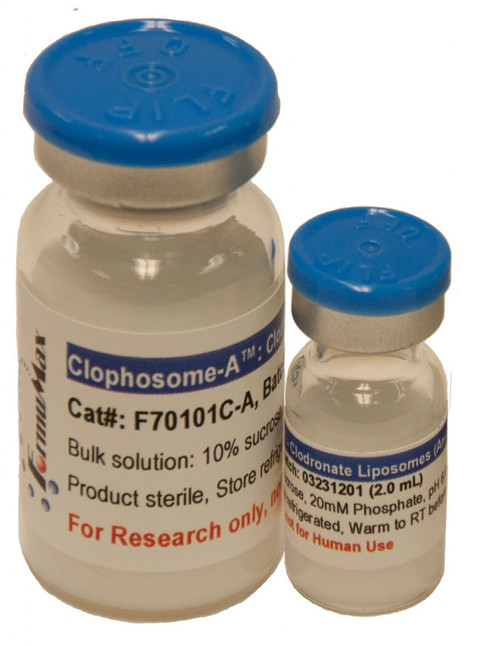 Clophosome-A™- Clodronate Liposomes (anionic) available from FormuMax Clophosome-A™- Clodronate Liposomes (anionic) available from FormuMax
