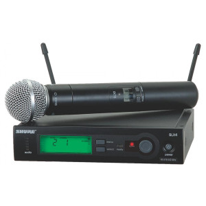 Shure SLX24/SM58 Handheld Wireless System with SM58 Mic