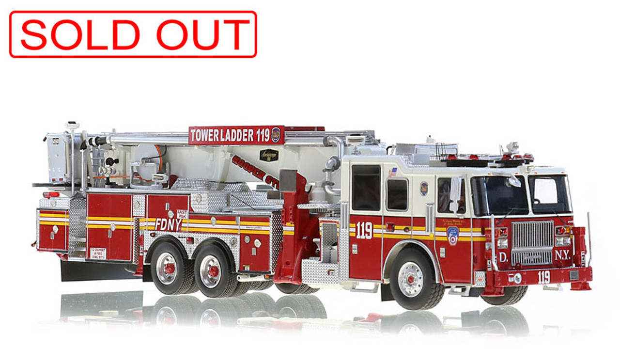 Fire Replicas Fire Department of New York Tower Ladder 119 - 95