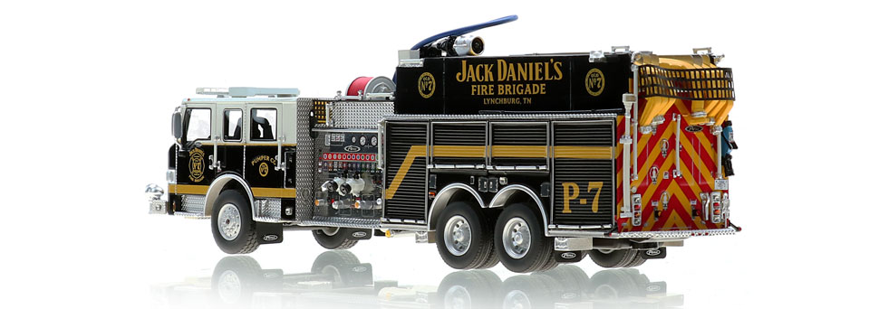 Production of Jack Daniel's P-7 scale model is limited to 600 units.