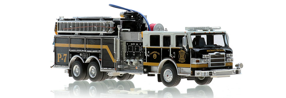 Jack Daniel's Fire Brigade P-7 Scale Model is museum grade