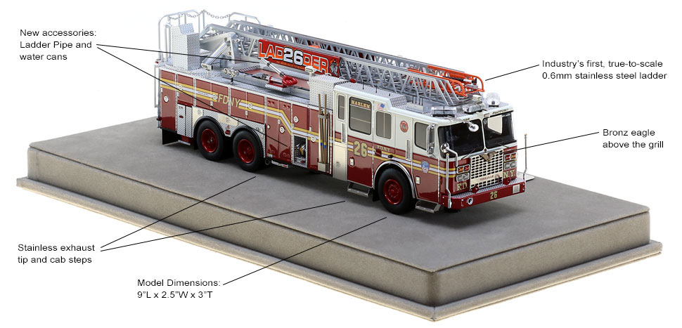 Order your FDNY Ladder 26 today!