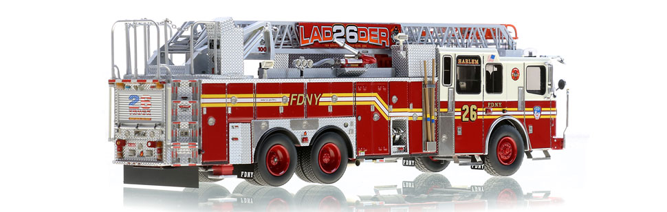 Production of Ladder 26 is limited to 125 units.